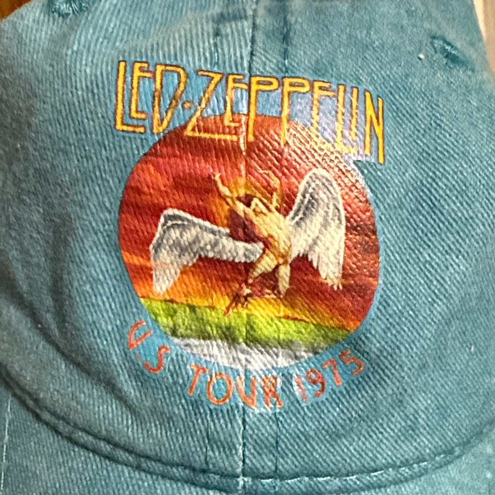 ❤️68 Zofo Led Zeppelin jersey 2X w Led Zeppelin US tour 1975 🧢 - Picture 7 of 9